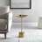 Mikylee Pedestal End Table-384464942