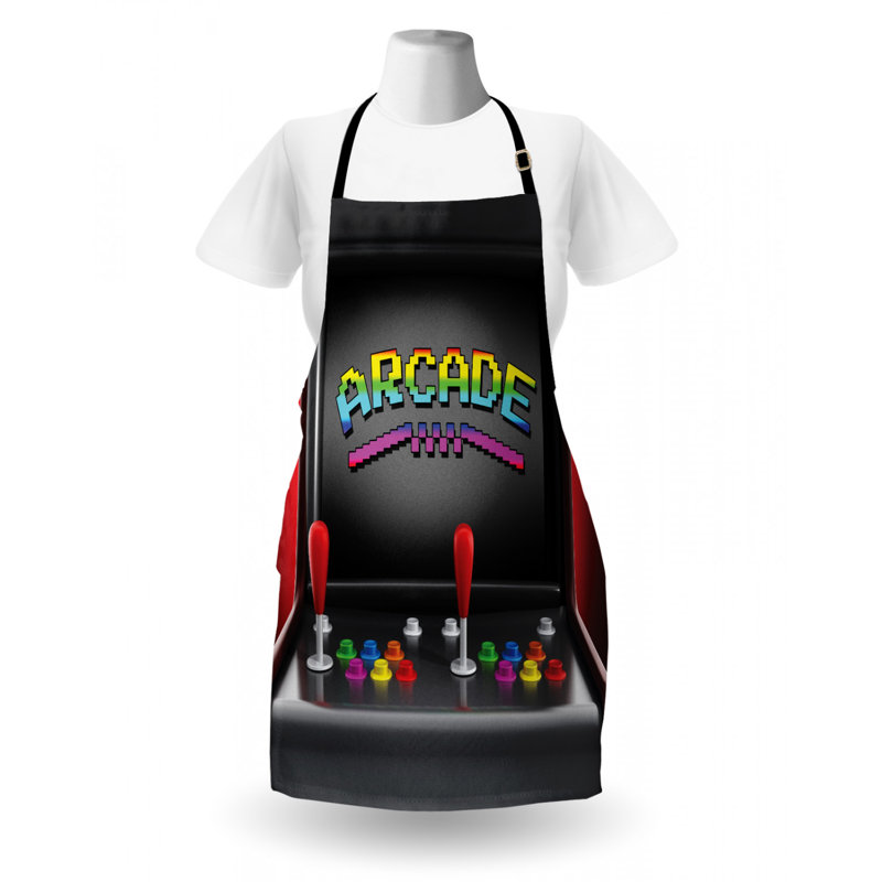 Video Games Bib Apron