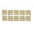 Glam Abstract Wall Decor on Metal