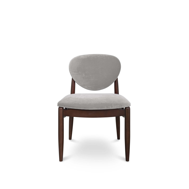Carlton Side Chair, Cannon Gray Velvet