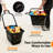 6PCS 35L Shopping Carts With Wheels And Handle-123311074