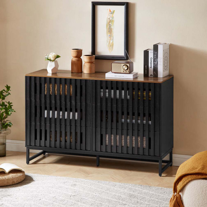 Commode double 6 tiroirs