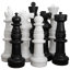 37" Giant Plastic Chess Pieces