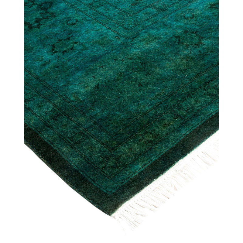 Fine Vibrance One-of-a-Kind 8' 4" X 10' 3" Hand Knotted Area Rug