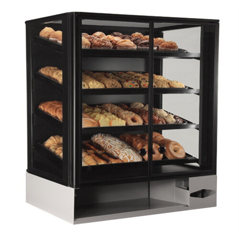 Vitrine de comptoir / Merchandiser 32 po - noir 7 pi. Cu. Structural Concepts Impulse CSC3223 WS-740CSC3223