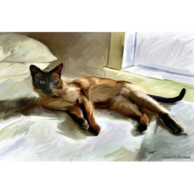 Siamese - Wrapped Canvas Painting
