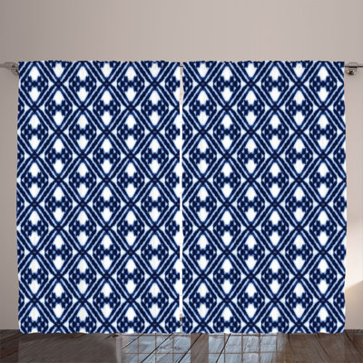 Semi Sheer Curtain Pair
