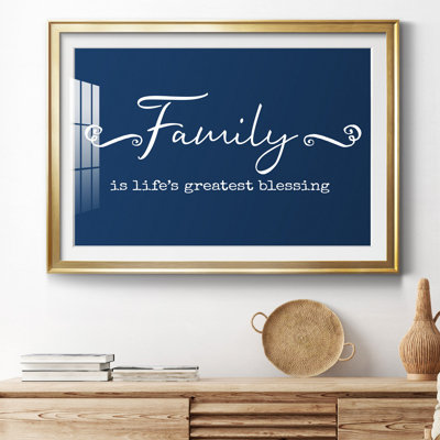 " Family Greatest Blessing "