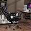 Fauteuil de massage avec chauffeur et repose-pieds