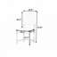 Chaise de salle à manger Chene-390337605