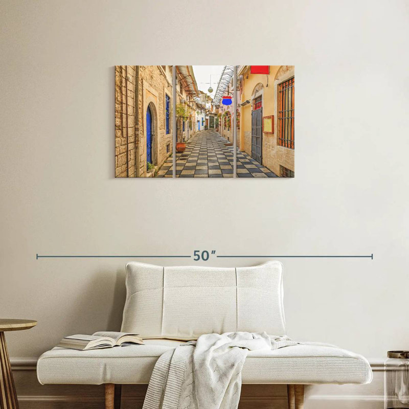 Stoa Liampei Street, 20" H x 33" W