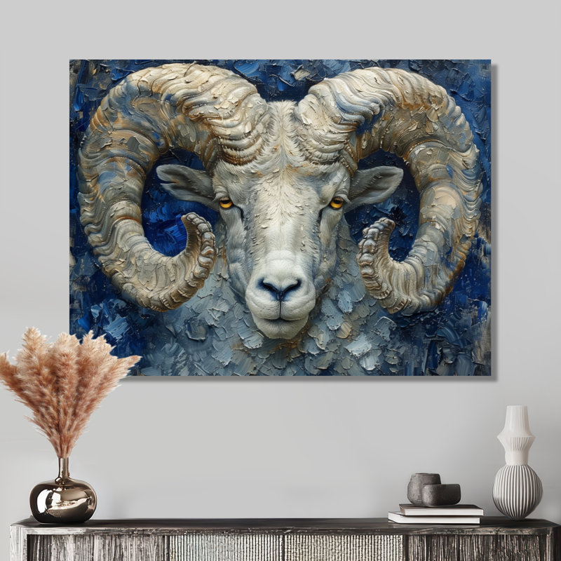 Salon Gambier - Astronomie Bélier, art mural, H 30 po x l 40 po, Black Floater Framed