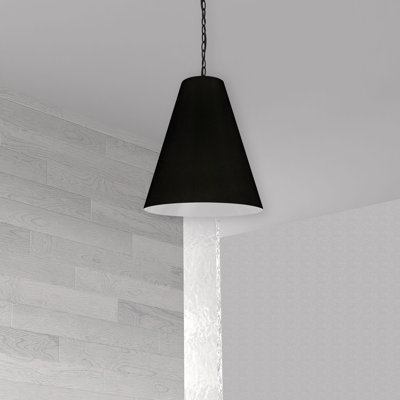Luminaire suspendu conique à 1 lumière Ambrosio