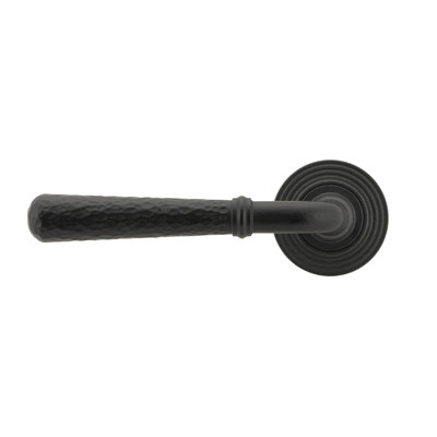Hammered Newbury Lever on Rose Set (Beehive)