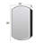Arch Metal Framed Storage Medicine Cabinet With Beveled Mirror-1817838013-1814590296