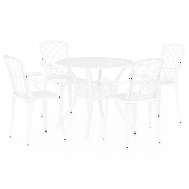 Ensemble bistro Ensemble de table bistro classique, White