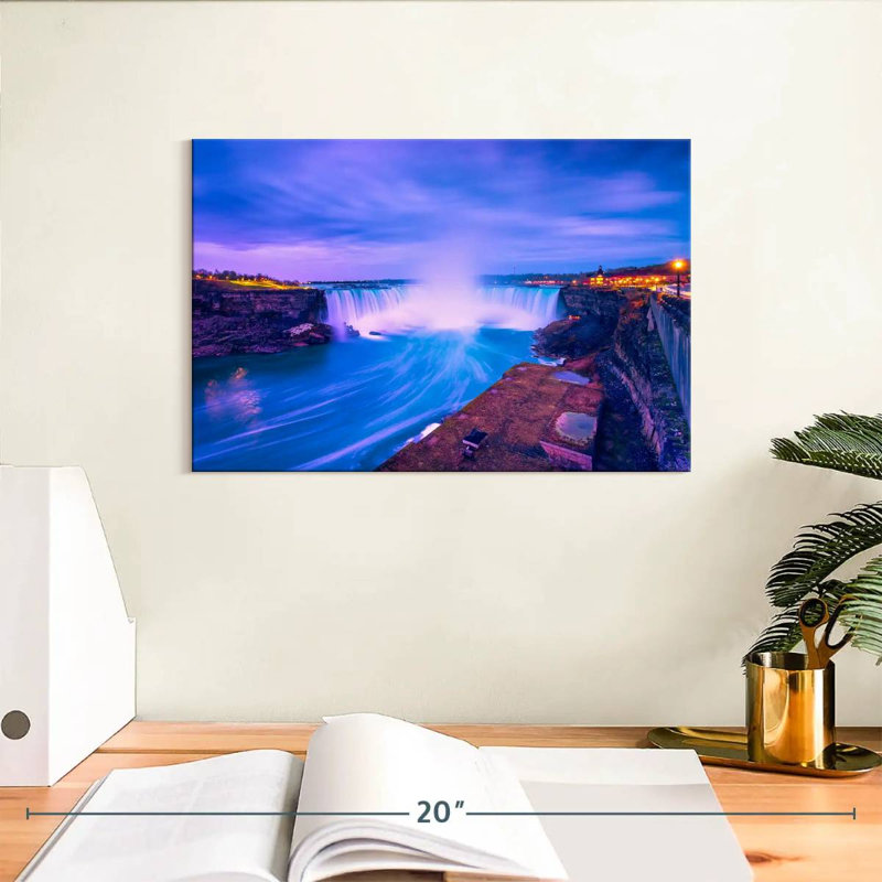 Alvord Sunrise At Niagara Falls, H 8 po x l 12 po
