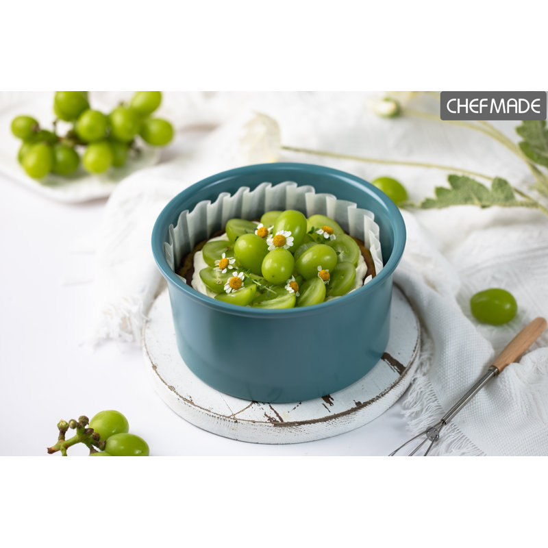 Chefmade 6-inch Round Cake Pan With Removable Loose Bottom 