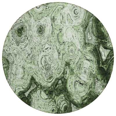 Loreen Washable Abstract Indoor / Outdoor Rug