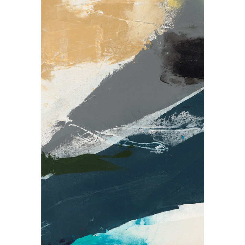 Obscure Abstract IV by Sisa Jasper - Painting on Canvas, 76 cm H x 51 cm W, Wrapped Canvas