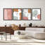 «Modern Line Art visages and Botanicals Illustration Relax Minimalist Abstract Wall Decor», 4 pièces-101519993-101519994