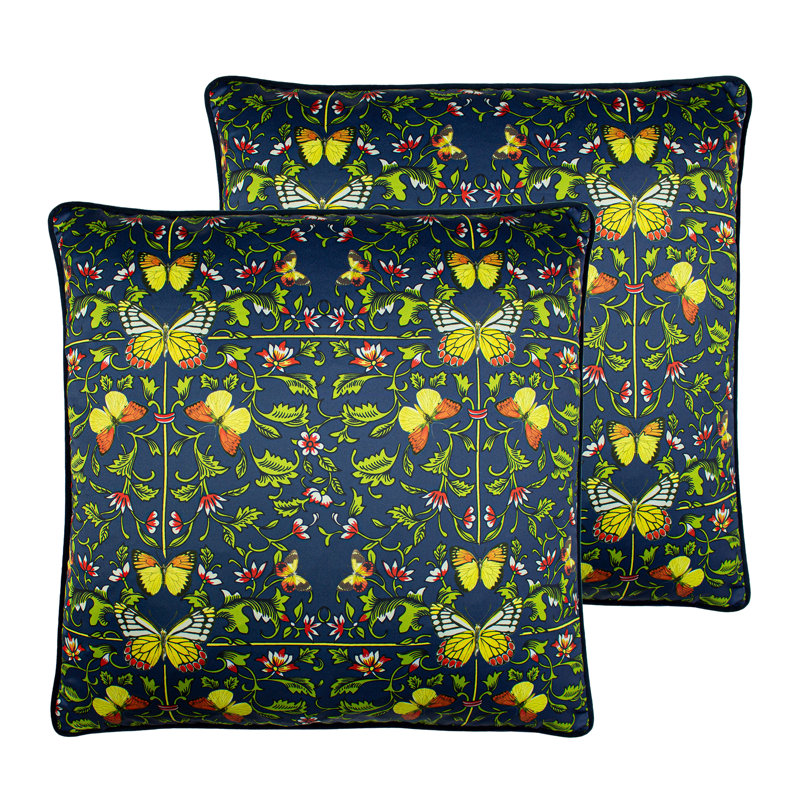 Floral Square Cushion