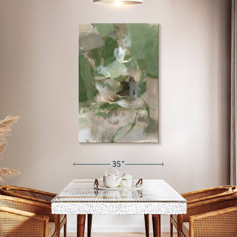 Avery Green Tea I, 48" H x 32" W