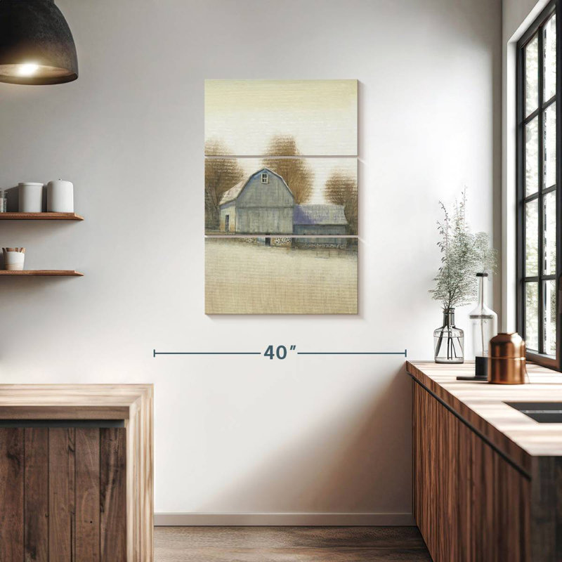Lilie Barn Side I, 38" H x 24" W