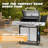 GIODIR 5 - Burner Freestanding Propane Grill