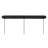 Ohiremen 3-Light Linear Chandelier in Matte Black-806701617