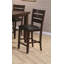Ensemble de 2 tabourets de bar de style contemporain