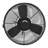 Conyer 20 In. Indoor/wet Outdoor 3-speed Anywhere Fan Matte Black With Convenient Hanging Hook