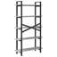 100 cm W Steel Etagere Bookcase-530705010-530705022