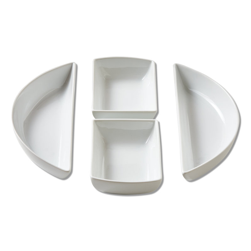 Whiteware Modular 4Pc Serv Set