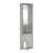 Nashville Corner Bar Cabinet Unit With Wine Glass Rack And Lower Cabinet, Concrete Gray-278215855
