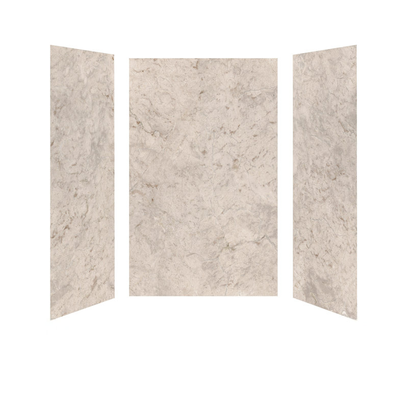 Baignoire rectangulaire en acrylique WOODBRIDGE 60 po × 32 po, noir lustré, bonde à droite, bonde clic-clac bronze huilé, trop-plein à fente, style contemporain