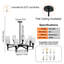 Chandelier with Glass Accents-998299062-998299057-998299059
