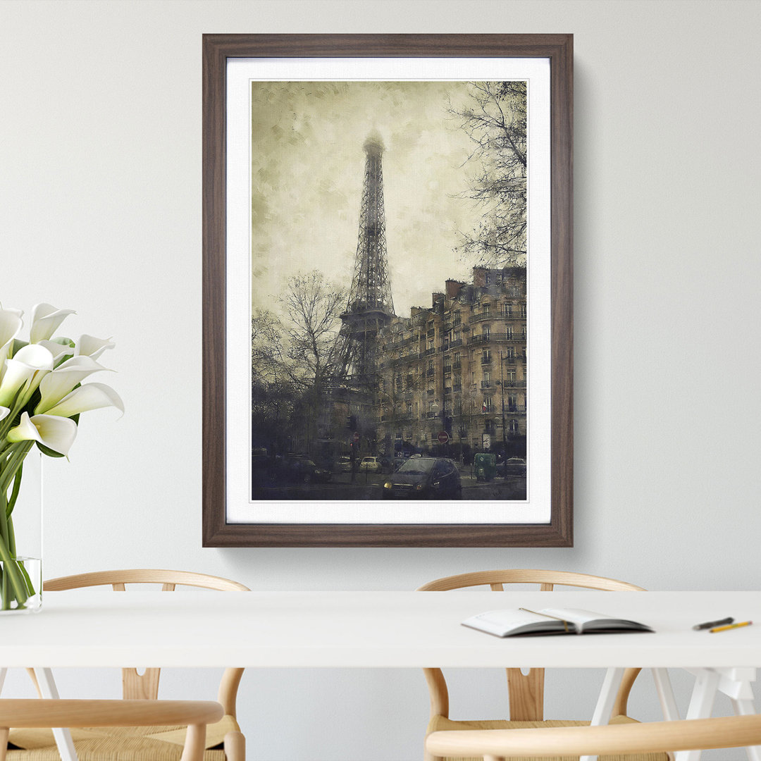 Eiffel Tower Vol.1 - Picture Frame Graphic Art