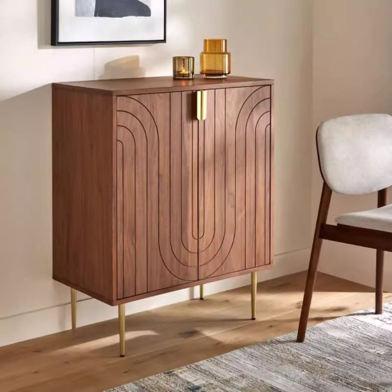 Buffet simple et rétro, H 39,37 po x l 31,5 po x P 15,75 po