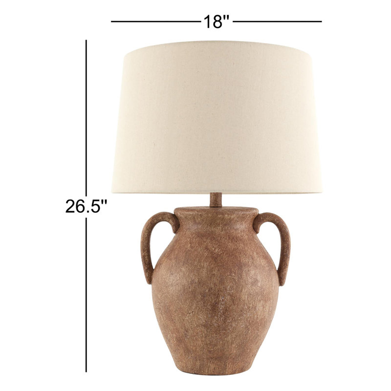 Lampe de table en céramique Raeleigh