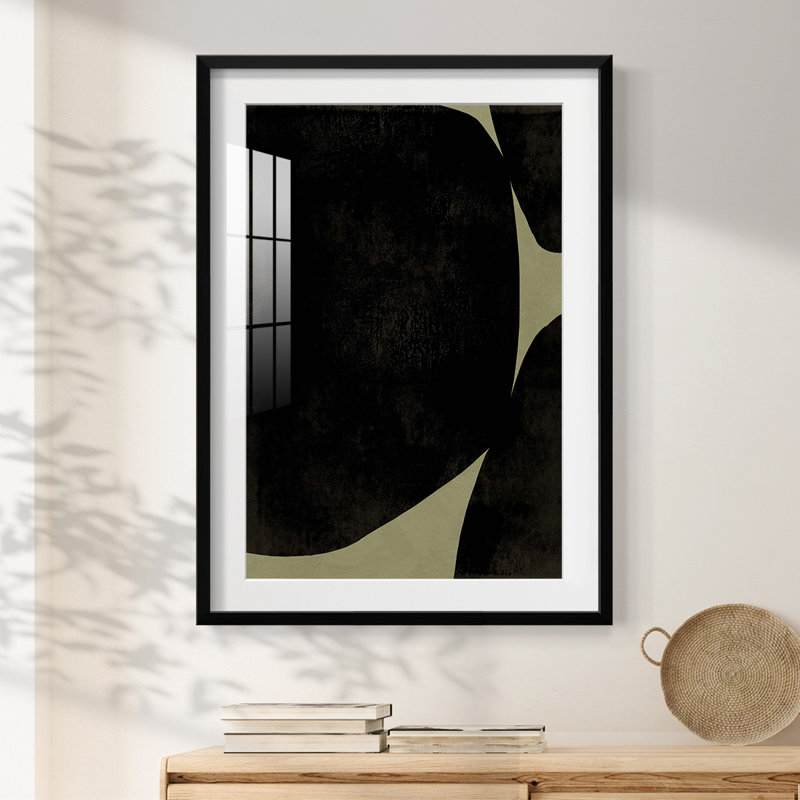 Heirloom Orbs I - Impression encadrée, H 28,5 po x l 20,5 po, Noir