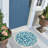 Jotavious Floral Polyester Non-Skid Kitchen Mat-2101369195-2101369194