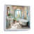 Cadre flottant blanc