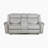 Cappella 75.5"W Rolled Arm Microfiber Double Reclining Loveseat-1540517887