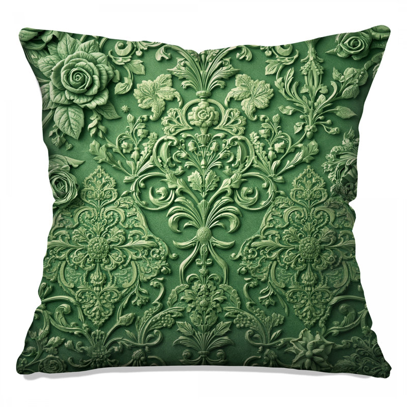Coussins décoratifs Green, 14 X 14 pouces
