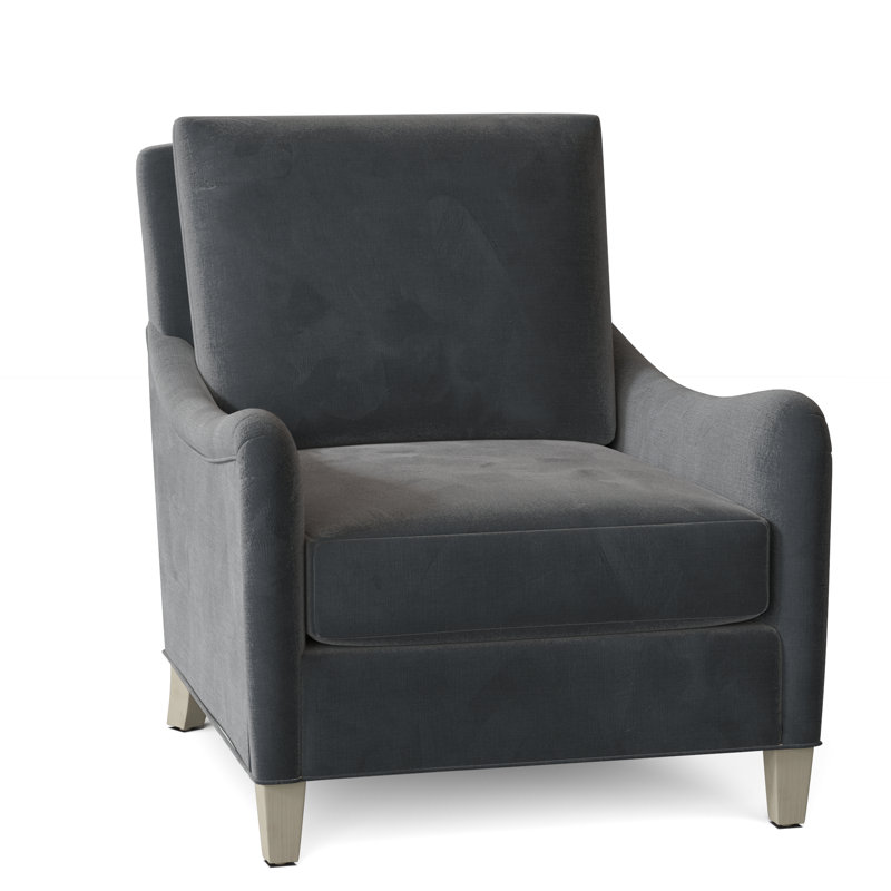 Fauteuil l 31,5 po Smythe, 3160 platine 100% polyester, Anthracite