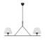 Lustre linéaire à 2 lumières pour îlot de cuisine Hinesville-1122700717