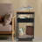 3-Tier Storage Cart  Storage Rack With Wheels