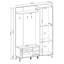Hall Tree 134cm Wide with Shoe Storage