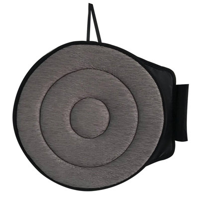 the cushion 360° Rotating Seat Cushion Car Seat Rotating Revolving Cushion Memory Swivel Foam Mobility Aid Seat